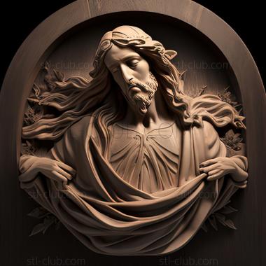 3D model st jesus (STL)